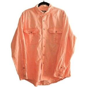 Cabelas Long Sleeve Button-Up, Men’s Utility Button Down XL, Cabelas Safari XL